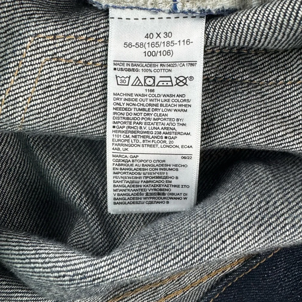 GAP Men's Indigo Bootcut Jeans The Rockaway Men’s Size‎ 40x30